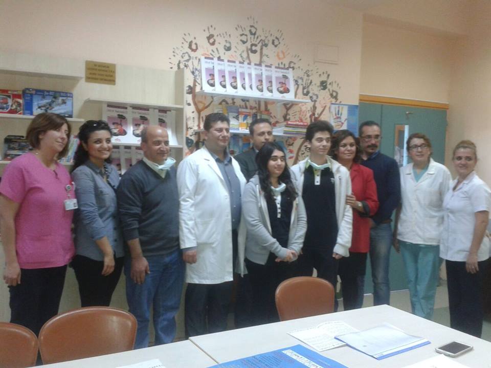 Adana Çukurova Üni. Balcalı Hastanesi Koridor Kütüphanemiz